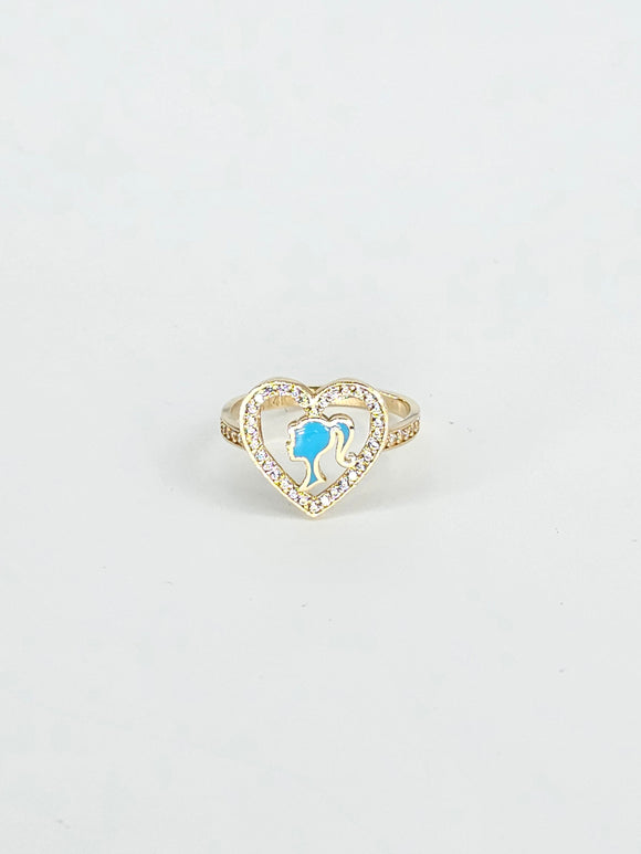 14K Gold Ring - Heart