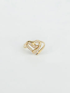 14K Gold Ring - Heart