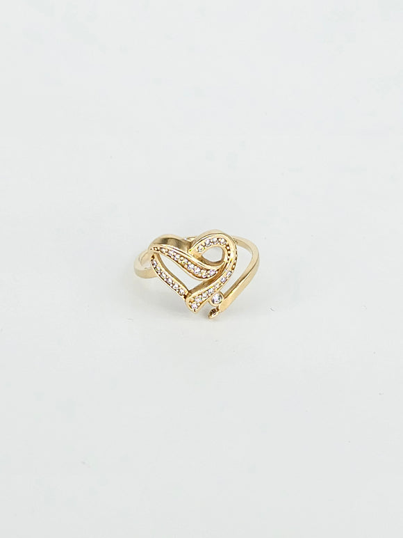 14K Gold Ring - Heart