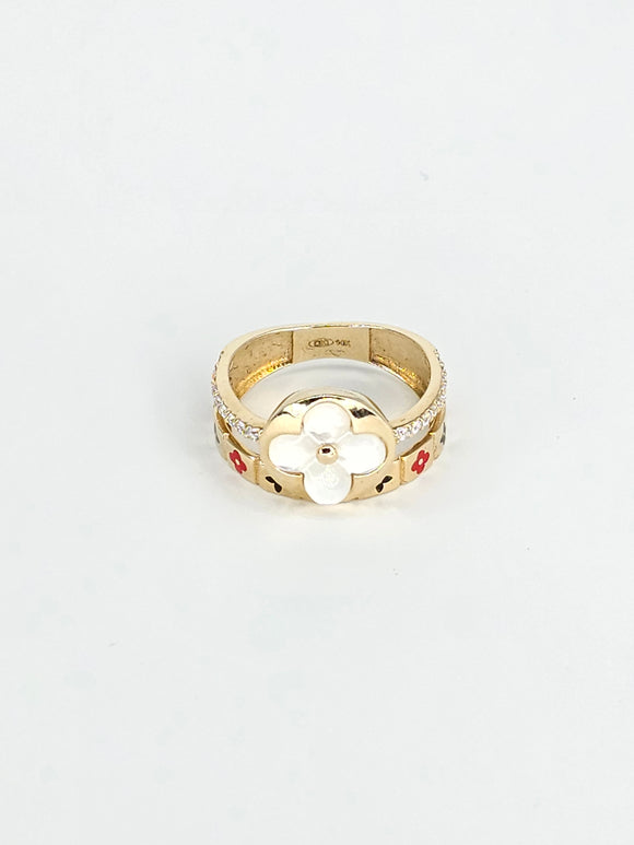 14K Gold Ring - Flower
