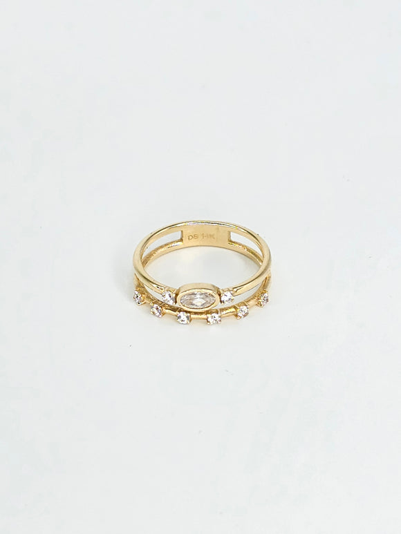 14K Gold Ring - Fashion Ring