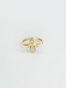 14K Gold Ring - Bee