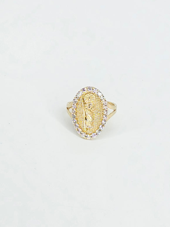 14K Gold Ring - San Judas