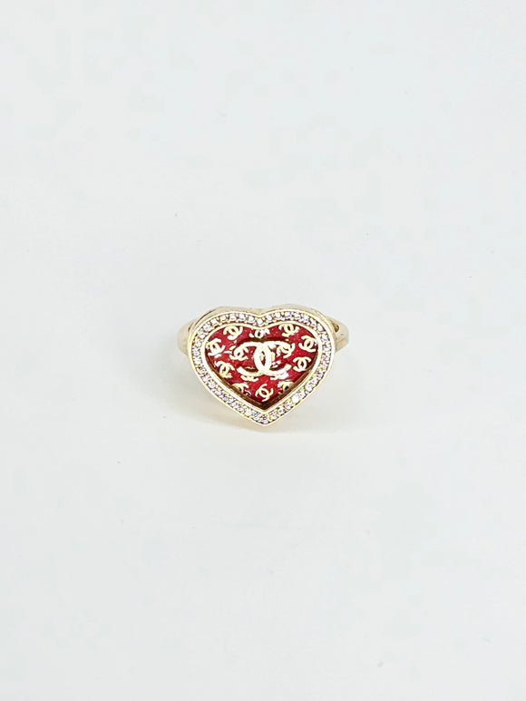 14K Gold Ring - Heart