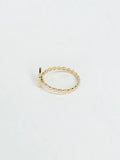 14K Gold Ring - Dog