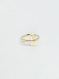 14K Gold Ring - Plane