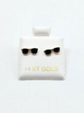 14K Gold Earrings - Sunglasses