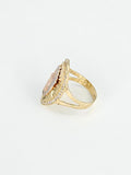 14k Gold Ring - Virgin Mary