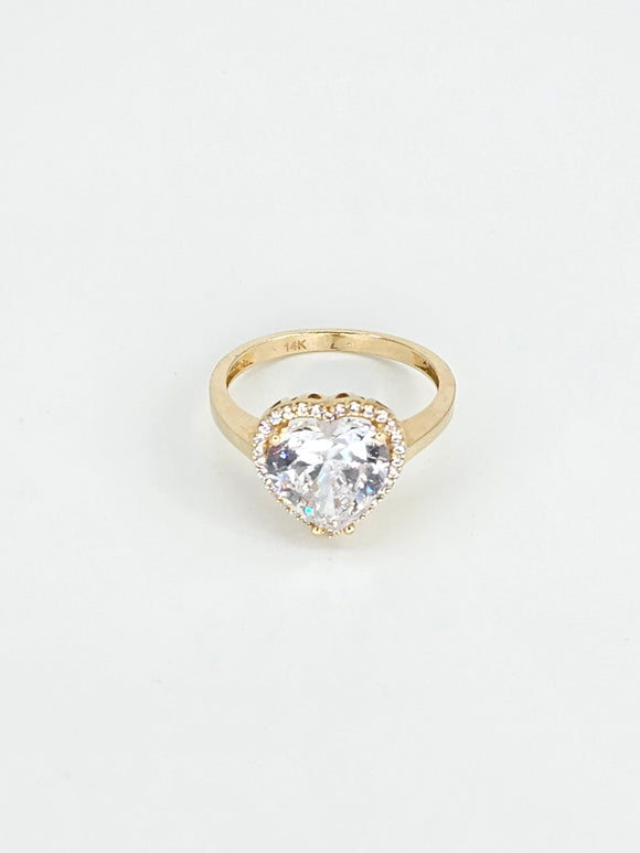 14k Gold Ring - Heart