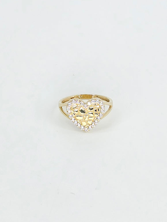 14k Gold Ring - Heart