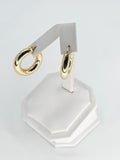 14K Gold Earrings - Huggie Hoops