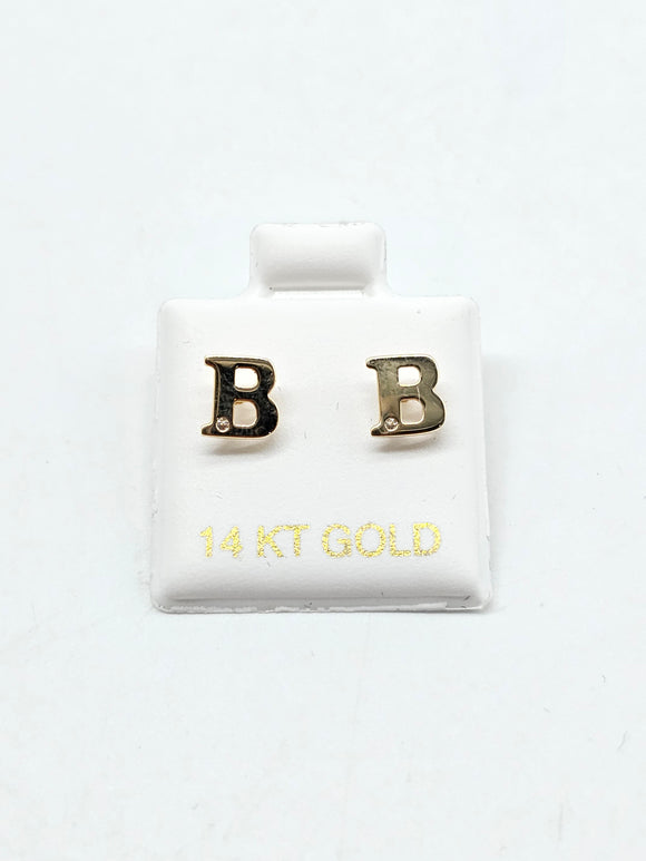 14K Gold Earrings - B