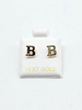 14K Gold Earrings - B