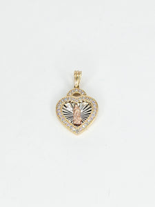 14k Gold Pendant - Virgin Mary