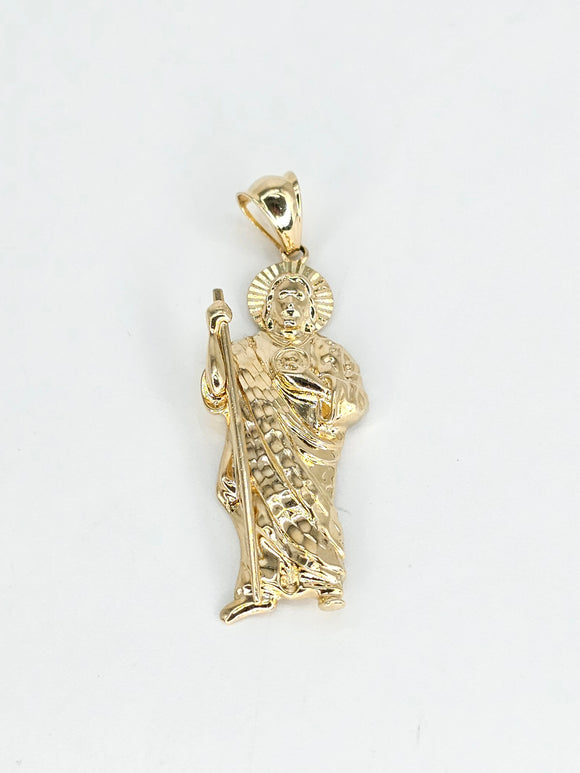 14k Gold Pendant - San Judas