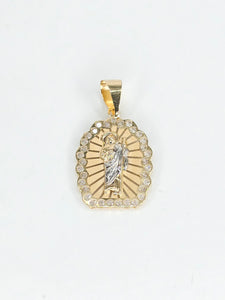 14k Gold Pendant - San Judas