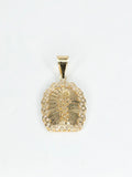 14k Gold Pendant - San Judas