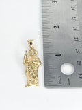 14k Gold Pendant - San Judas