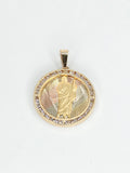 14k Gold Pendant - San Judas