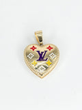 14k Gold Pendant - Fashion Pendant