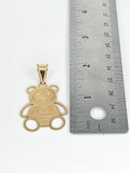 14k Gold Pendant - Bear