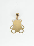 14k Gold Pendant - Bear