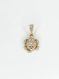 14k Gold Pendant - Turtle