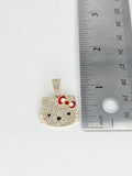 14k Gold Pendant - Hello Kitty