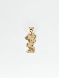 14k Gold Pendant - Mouse