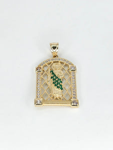 14k Gold Pendant - San Judas