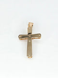 14k Gold Pendant - Jesus on Cross