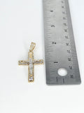 14k Gold Pendant - Jesus on Cross