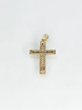 14k Gold Pendant - Jesus on Cross