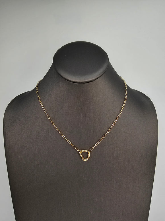 14k Gold Necklace - Heart