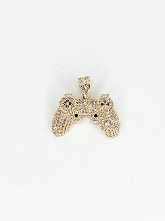 14k Gold Pendant - Gaming Control