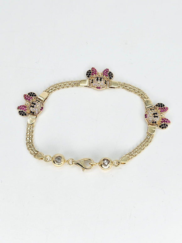 14k Gold Bracelet - Mouse