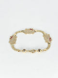 14k Gold Bracelet - Hello Kitty