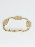 14k Gold Bracelet - Hello Kitty