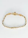 14k Gold Bracelet - Frog