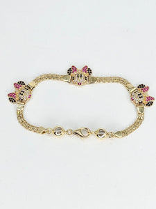 14k Gold Bracelet - Mouse