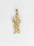 14k Gold Pendant - San Judas