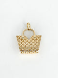 14k Gold Pendant - Purse