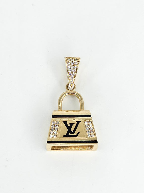 14k Gold Pendant - Purse