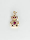 14k Gold Pendant - Bear