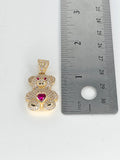 14k Gold Pendant - Bear