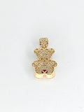 14k Gold Pendant - Bear