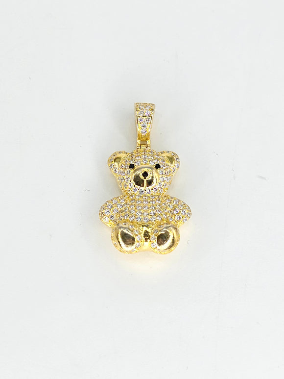 14k Gold Pendant - Bear