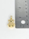 14k Gold Pendant - Bear