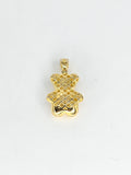 14k Gold Pendant - Bear