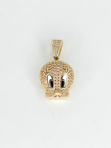 14k Gold Pendant - Bird